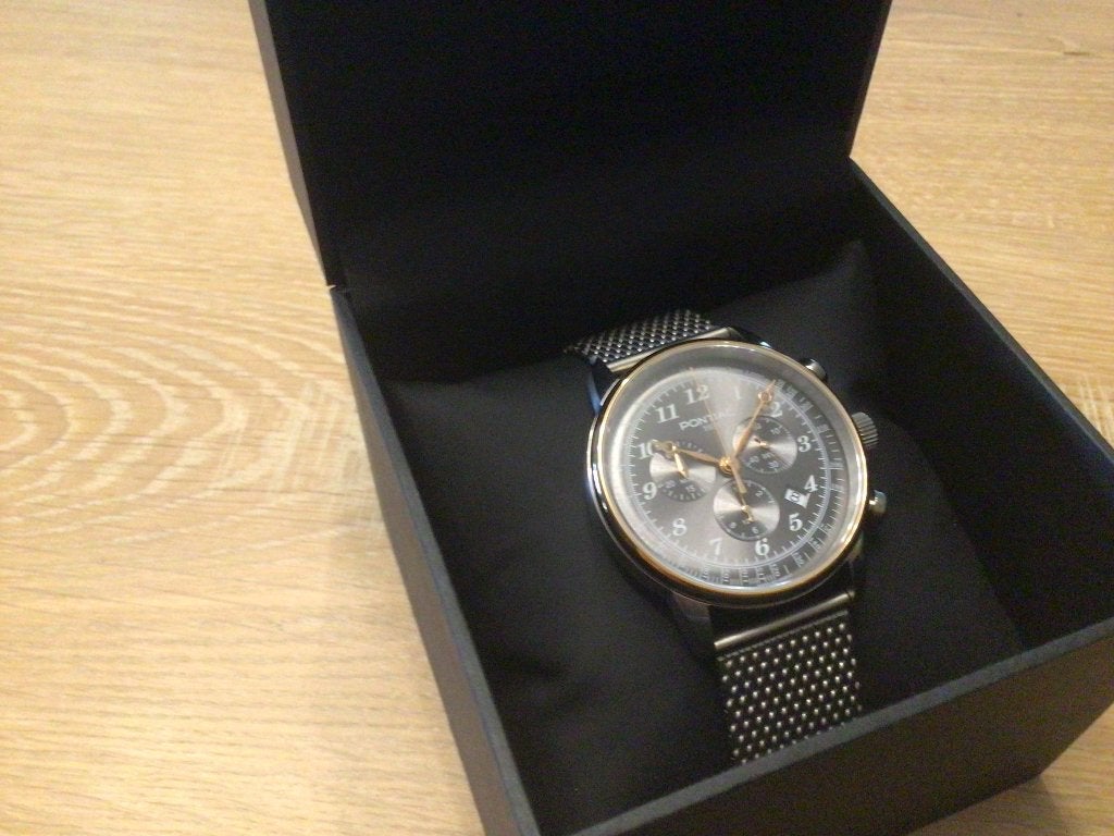 Mooi sportief horloge Pontiac, Ophalen of Verzenden, Zo goed als nieuw