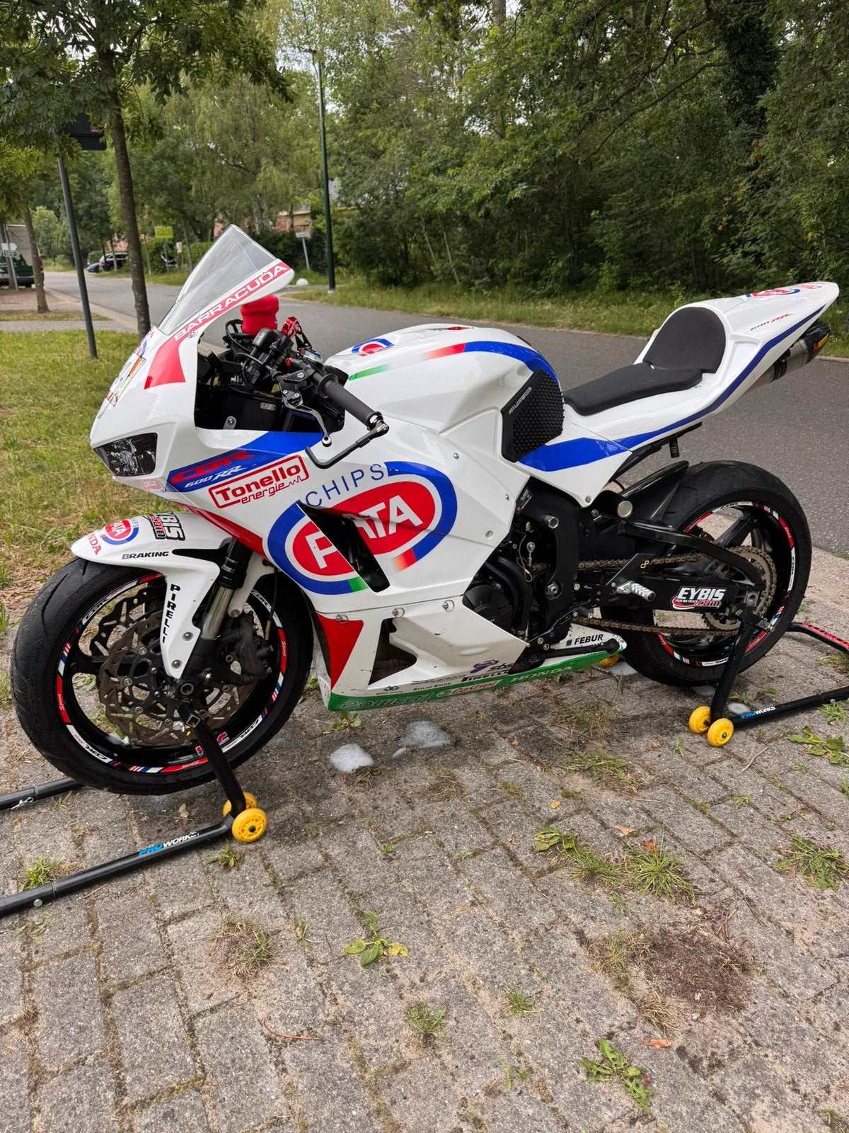 Honda CBR600rr 2015 circuitmotor te koop, Motoren, 4 cilinders, Motorrijbewijs A, Gebruikt, Super Sport