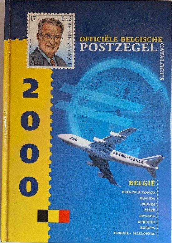 Boek officiële Belgische postzegels, Postzegels en Munten, Ophalen of Verzenden, Catalogus