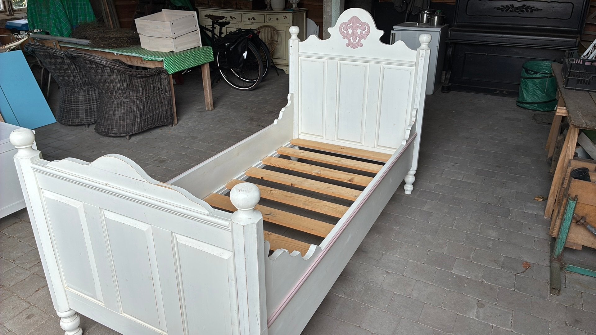 Kinderbed, Ophalen, Gebruikt, 180 cm of meer, 85 tot 100 cm