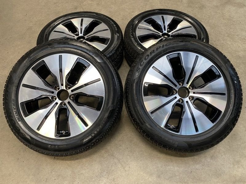 19 inch originele velgen + winterbanden Mercedes EQC A293401, Neuf, Pneus et Jantes, Pneus hiver, -