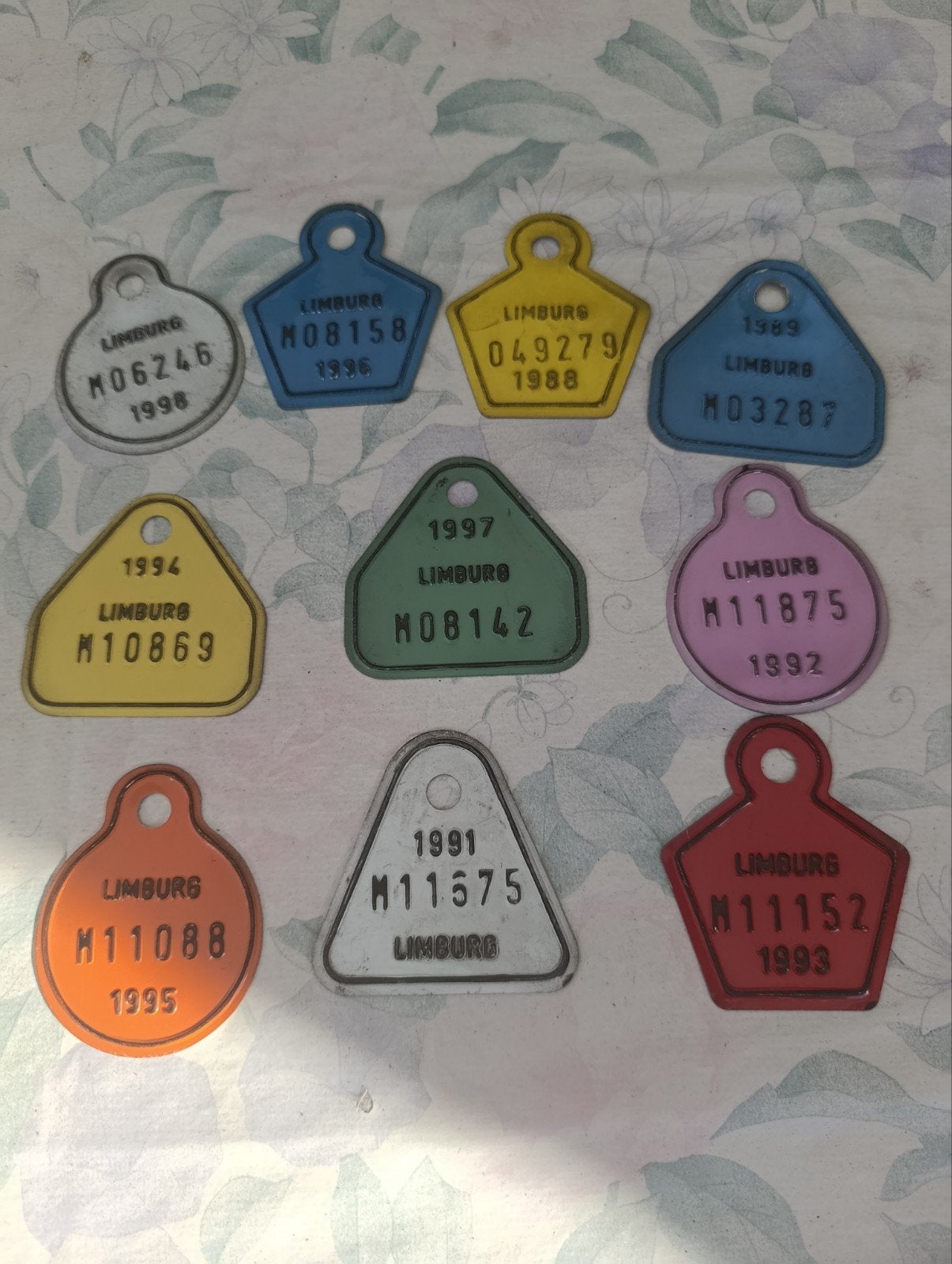 Fiets plaatjes 10 stuks, Ophalen
