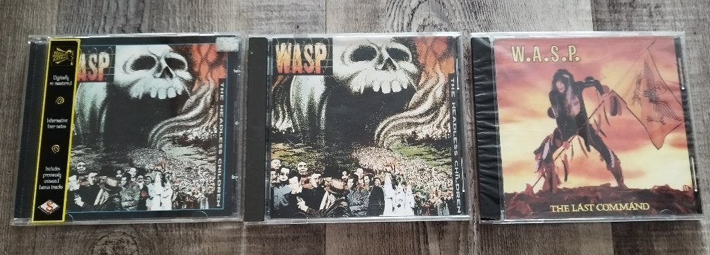 CD's WASP en Manowar, nieuwe staat, Ophalen of Verzenden, Zo goed als nieuw