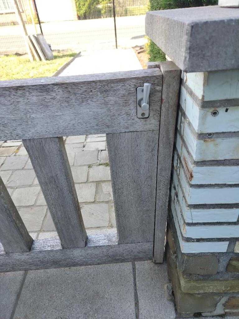 Hekje, Tuin en Terras, Ophalen, Gebruikt, Hout, Tuinhek