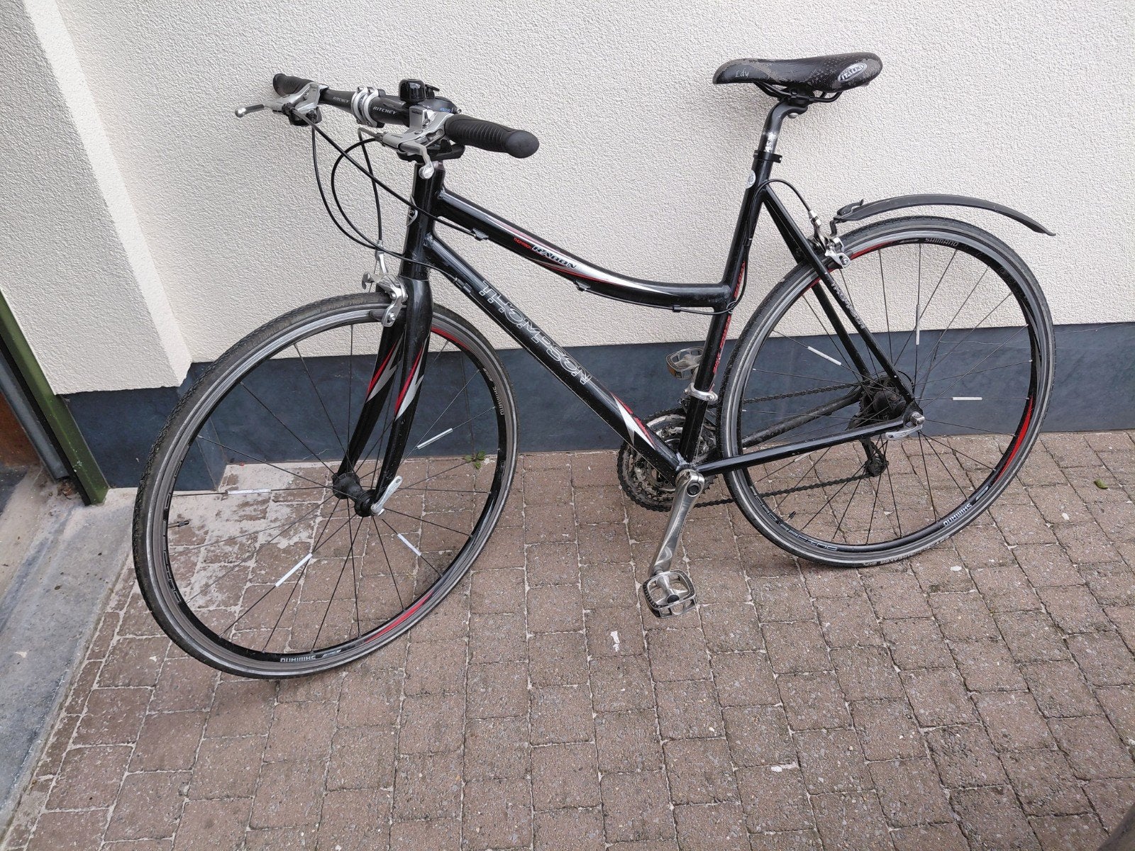 Racefiets dames, Fietsen en Brommers, Gebruikt, Velgrem, 47 tot 50 cm, Meer dan 20 versnellingen