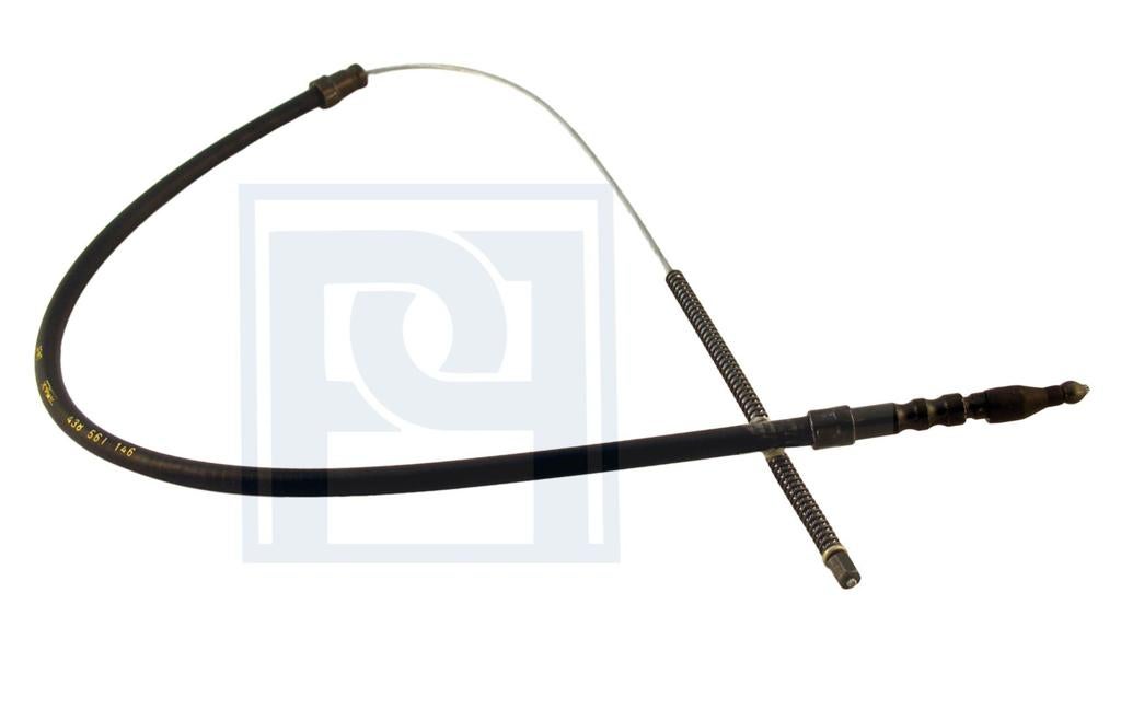 Volvo Rem handremkabel P1800 -1972 (1 kant) Volvo onderdeel, Ophalen of Verzenden, Nieuw, Volvo