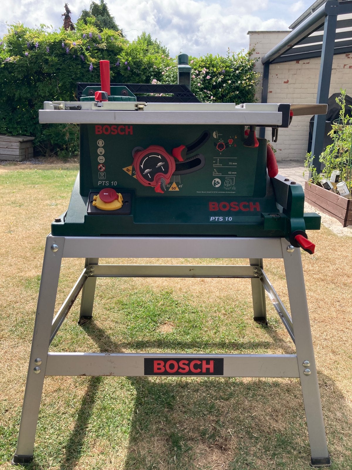 Bosch PTS 10, Doe-het-zelf en Bouw, Ophalen, Gebruikt, Cirkelzaag, 70 mm of meer