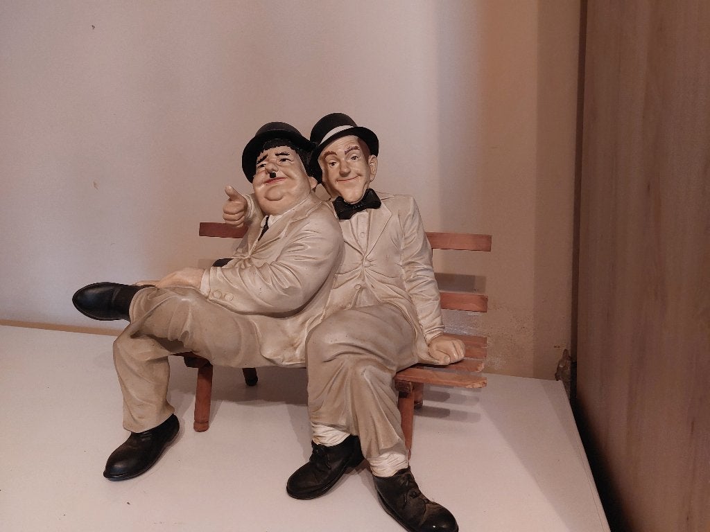 Beeld Laurel en Hardy, Ophalen, Gebruikt, Fantasy