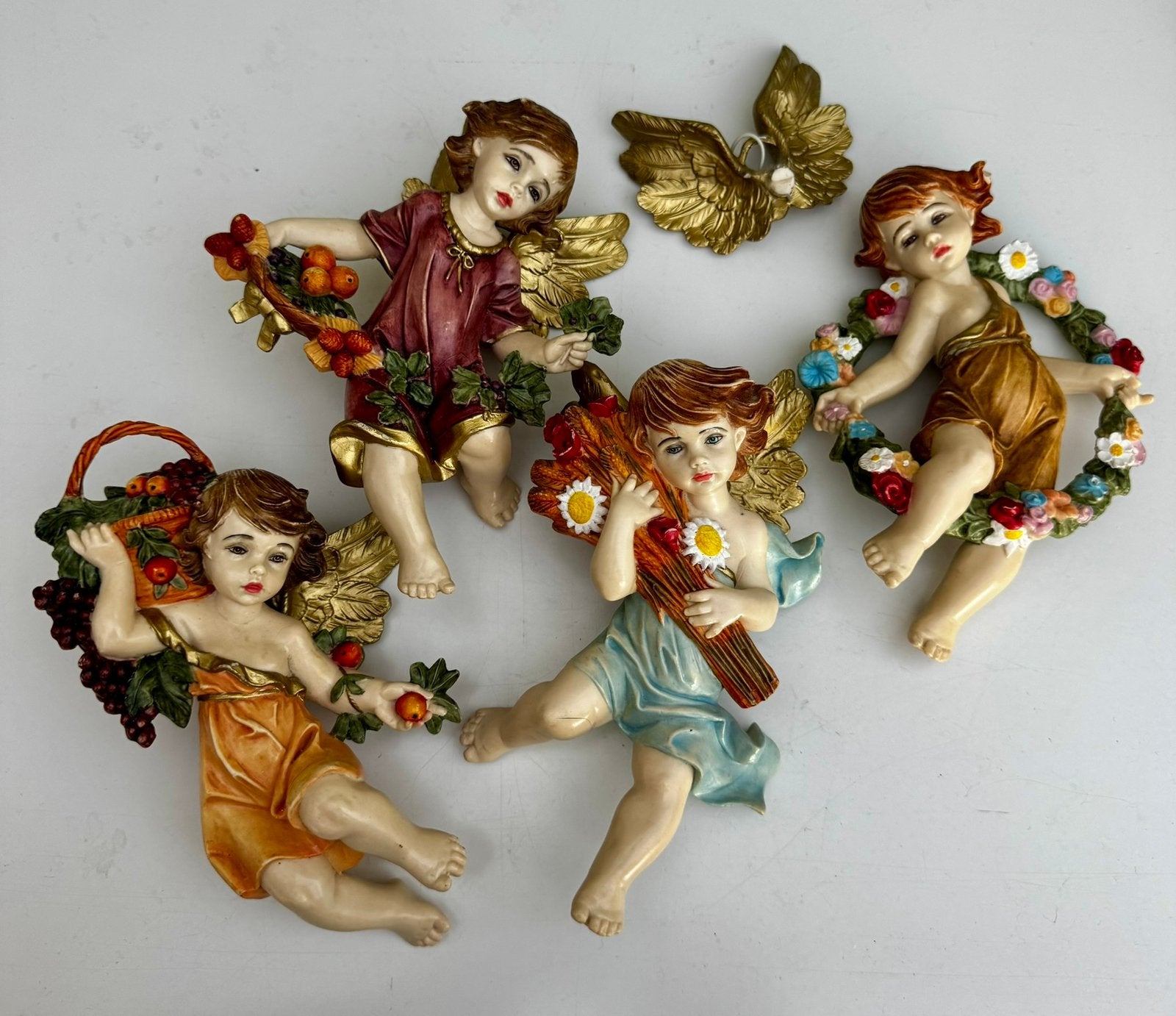 Anges/chérubins (4), Enlèvement ou Envoi, Utilisé, Religion