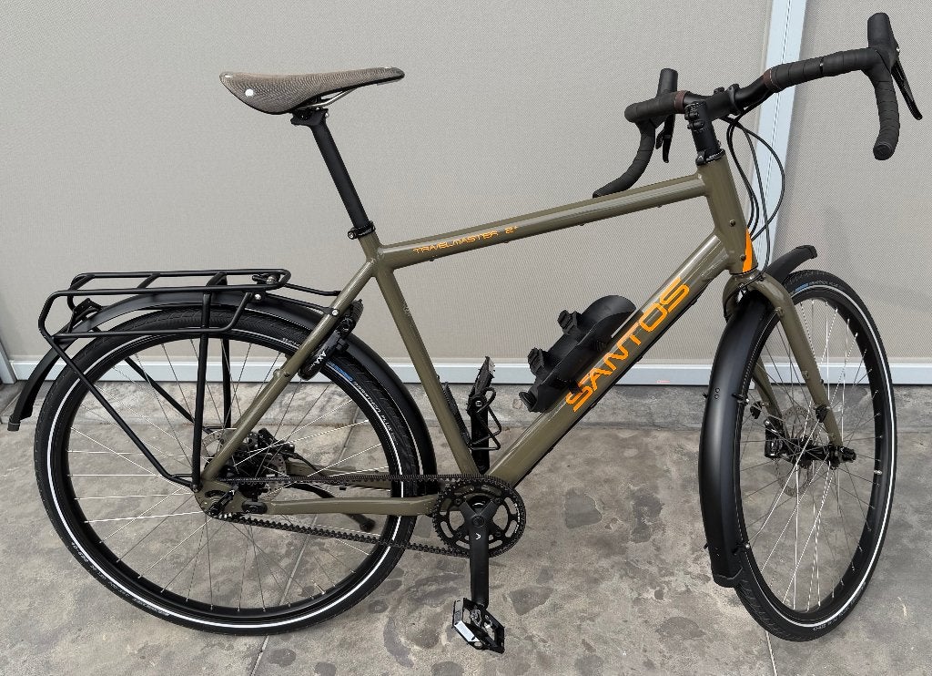 Santos Travelmaster 2+ (Gravel Master) H57, Autres marques, 10 à 15 vitesses, Comme neuf, Enlèvement