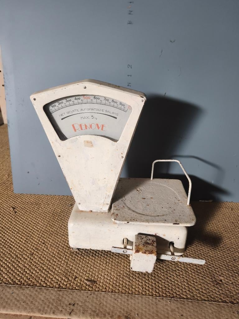 Analoge weegschaal, Ophalen, Gebruikt, Keukenweegschaal, Analoog