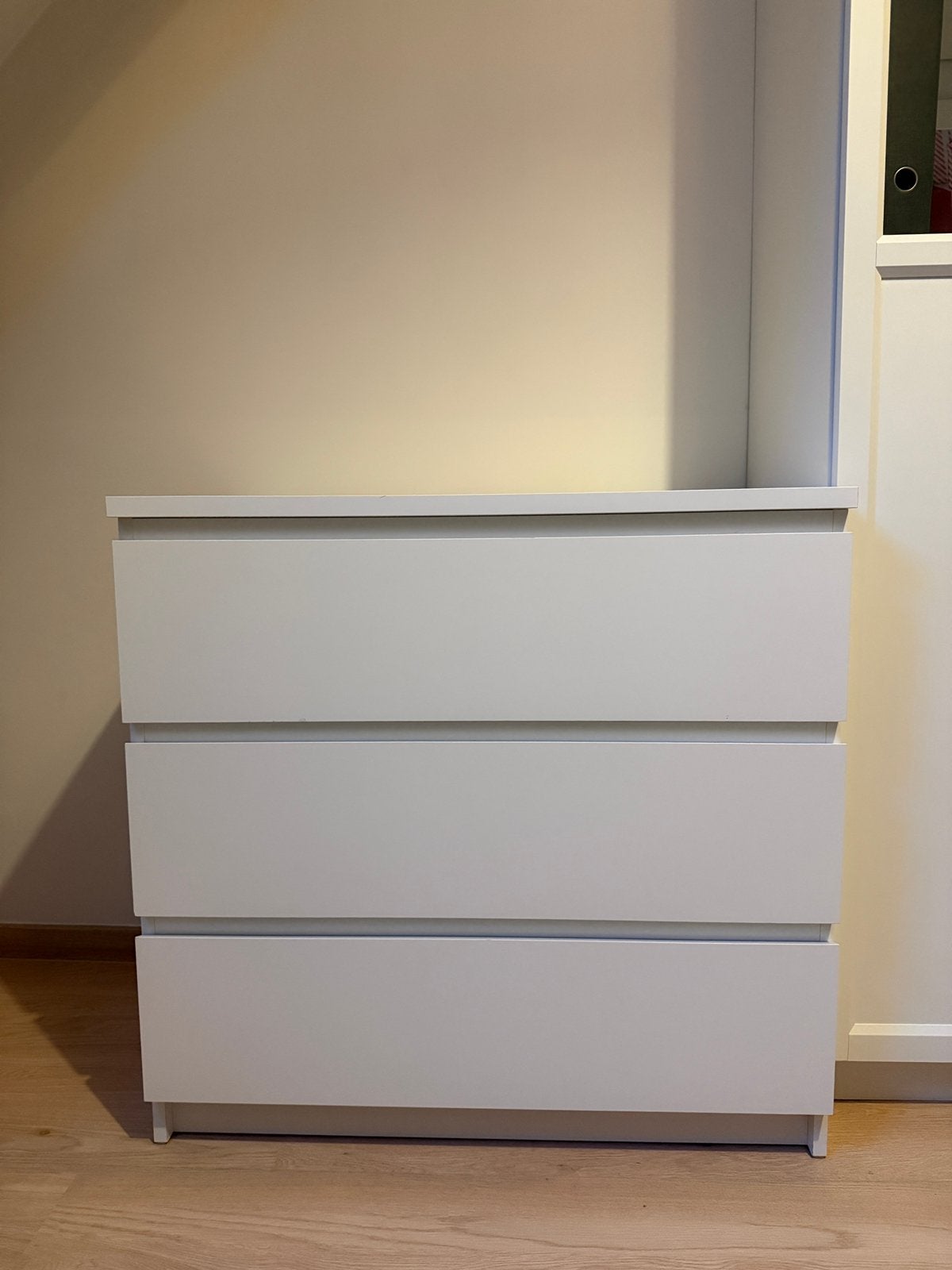 Witte ladekast Ikea, Ophalen, Gebruikt, 100 tot 150 cm, 100 tot 150 cm