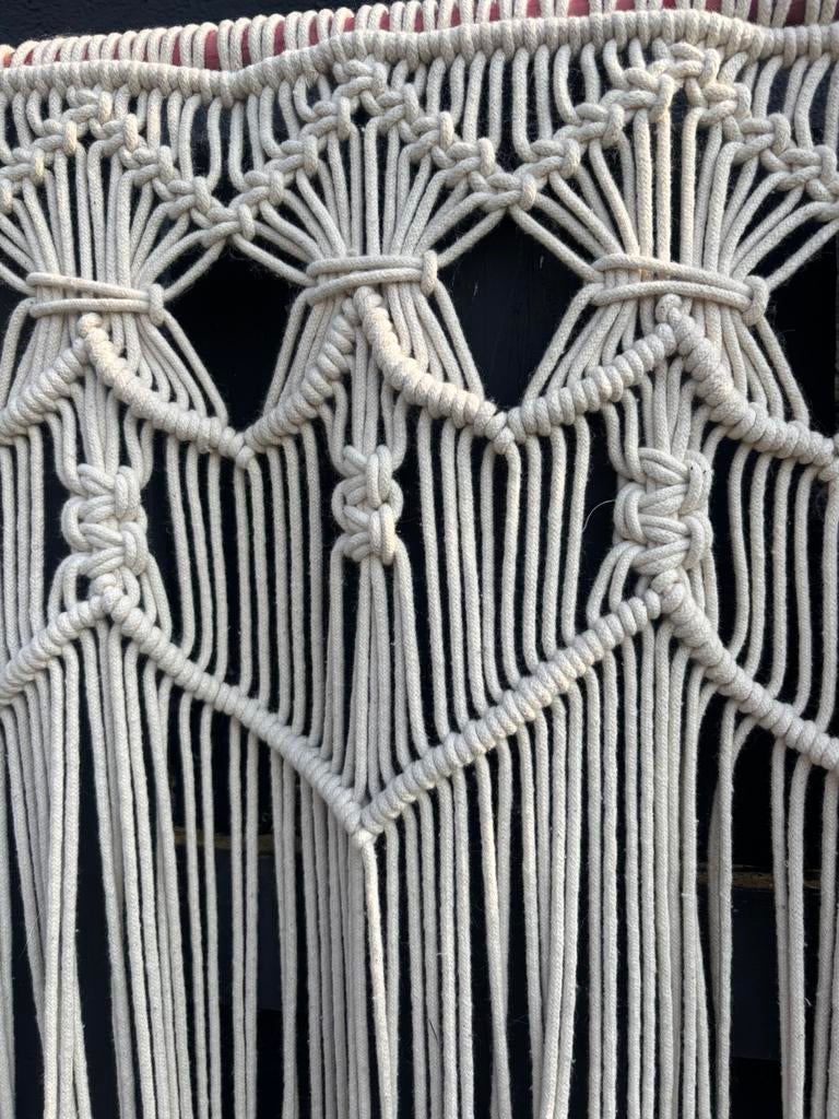 Macrame deurgordijn, Ophalen, Zo goed als nieuw, Handgemaakt