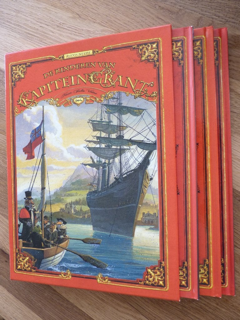 De kinderen van Kapitein Grant - 3 delen	Nesme Alexis, Boeken, Complete serie of reeks, Ophalen of Verzenden, Zo goed als nieuw