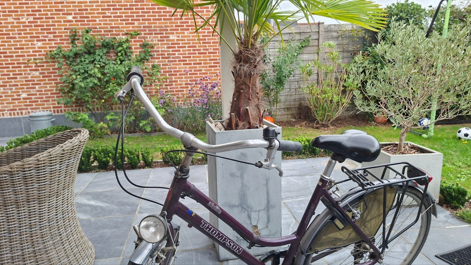 damesfiets, Ophalen, Gebruikt, Velgrem, 47 tot 50 cm