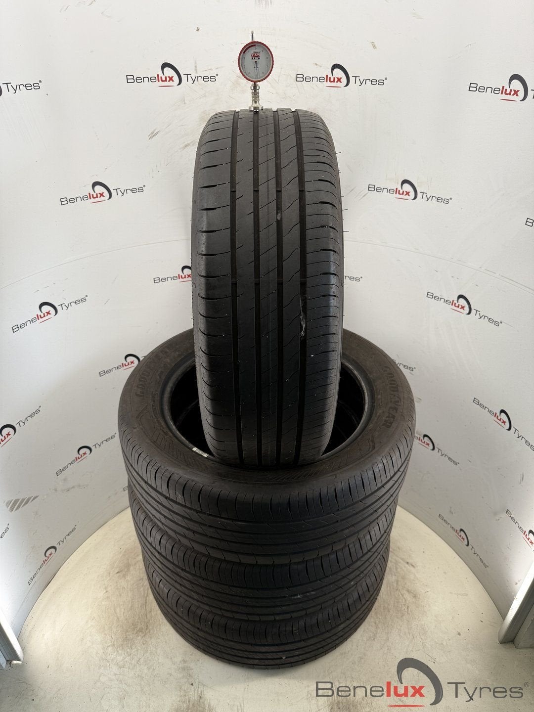 zeer goed 215/55R18 XL Goodyear 215/55 R18 215/55/18 2155518, 18 inch, -, -, Ophalen of Verzenden