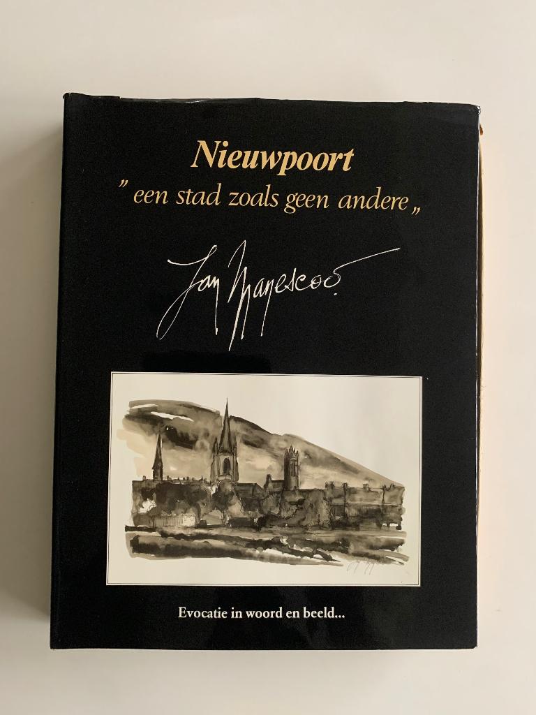 Nieuwpoort een stad als geen ander jan manesco, Enlèvement ou Envoi, Utilisé, Peinture et dessin