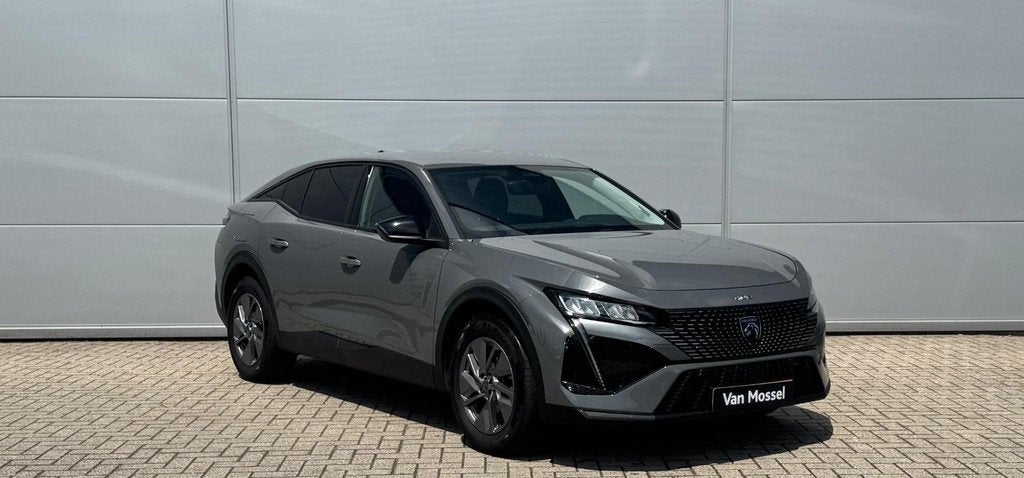 Peugeot 408 1.2 HYBRID 145 e-DSC6 Allure, Auto's, Peugeot, Gebruikt, Zwart, 136 pk, https://public.car-pass.be/vhr/edd4e368-01ad-4377-afd4-d6c145cf4cf5