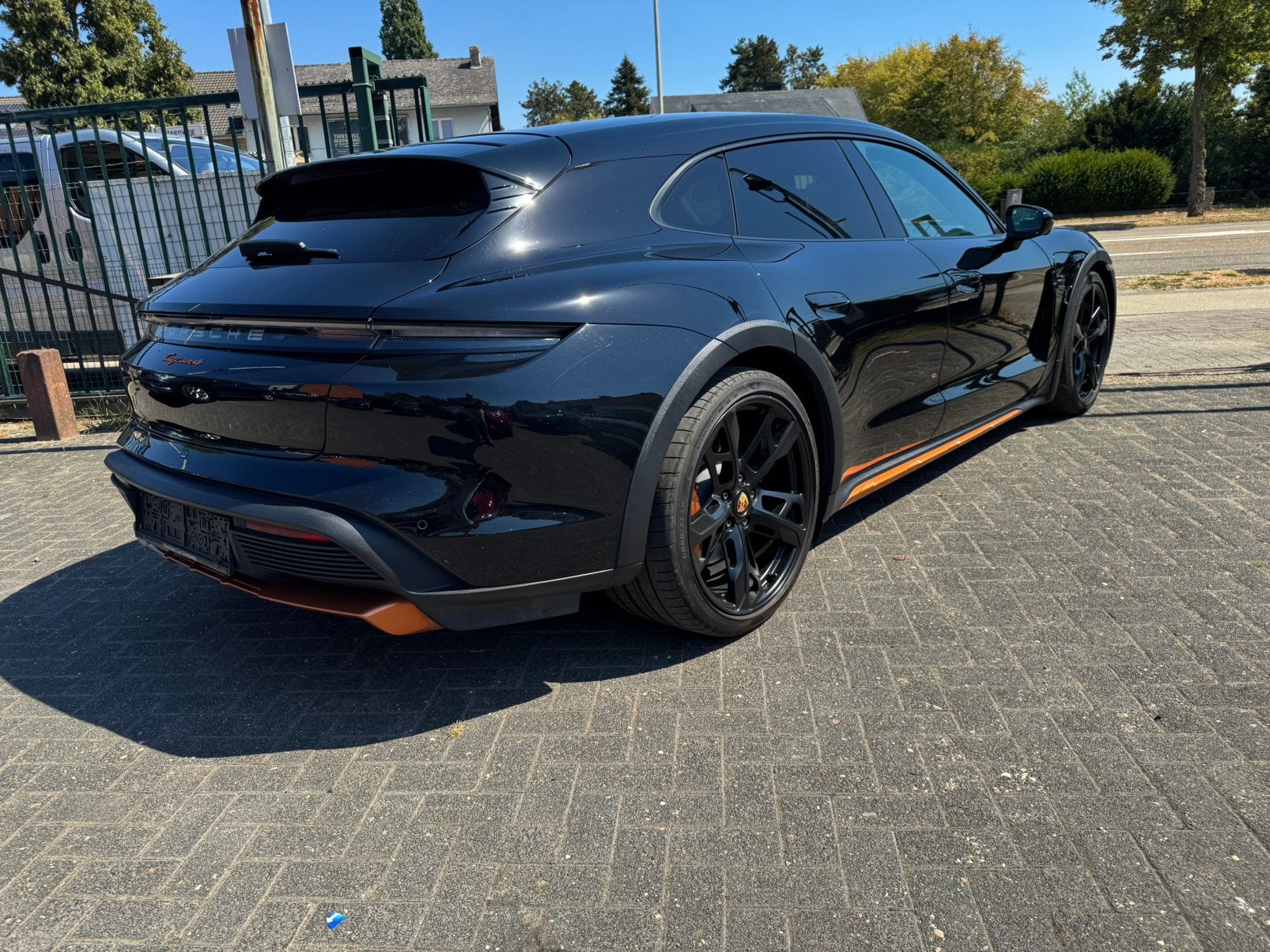 Porsche Taycan Cross Turismo 4, Cuir, Achat, Entreprise, Noir