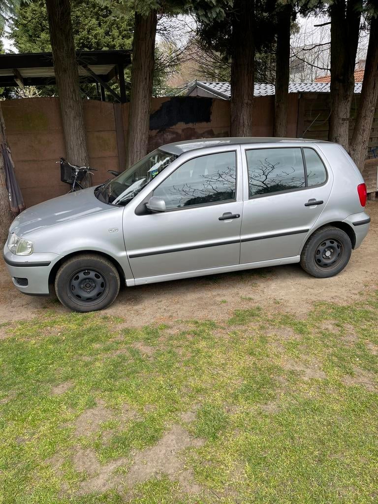VW Polo 2001, Auto's, Stof, Zwart, 5 deurs, Particulier