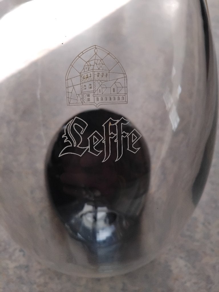 Carafe géante collector Leffe,Ritzenhoff Cristal, Antiquités & Art, Enlèvement