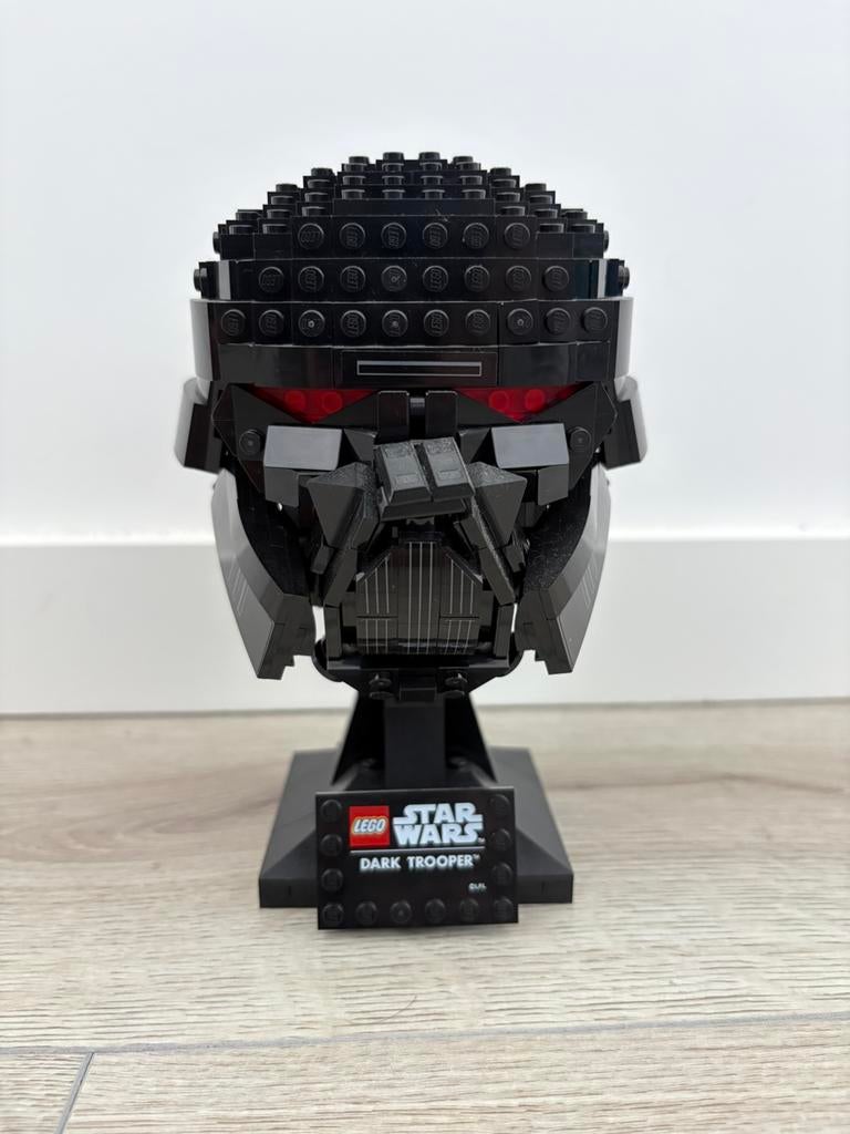 Star Wars Dark trooper helmet, Ophalen, Zo goed als nieuw, Star Wars