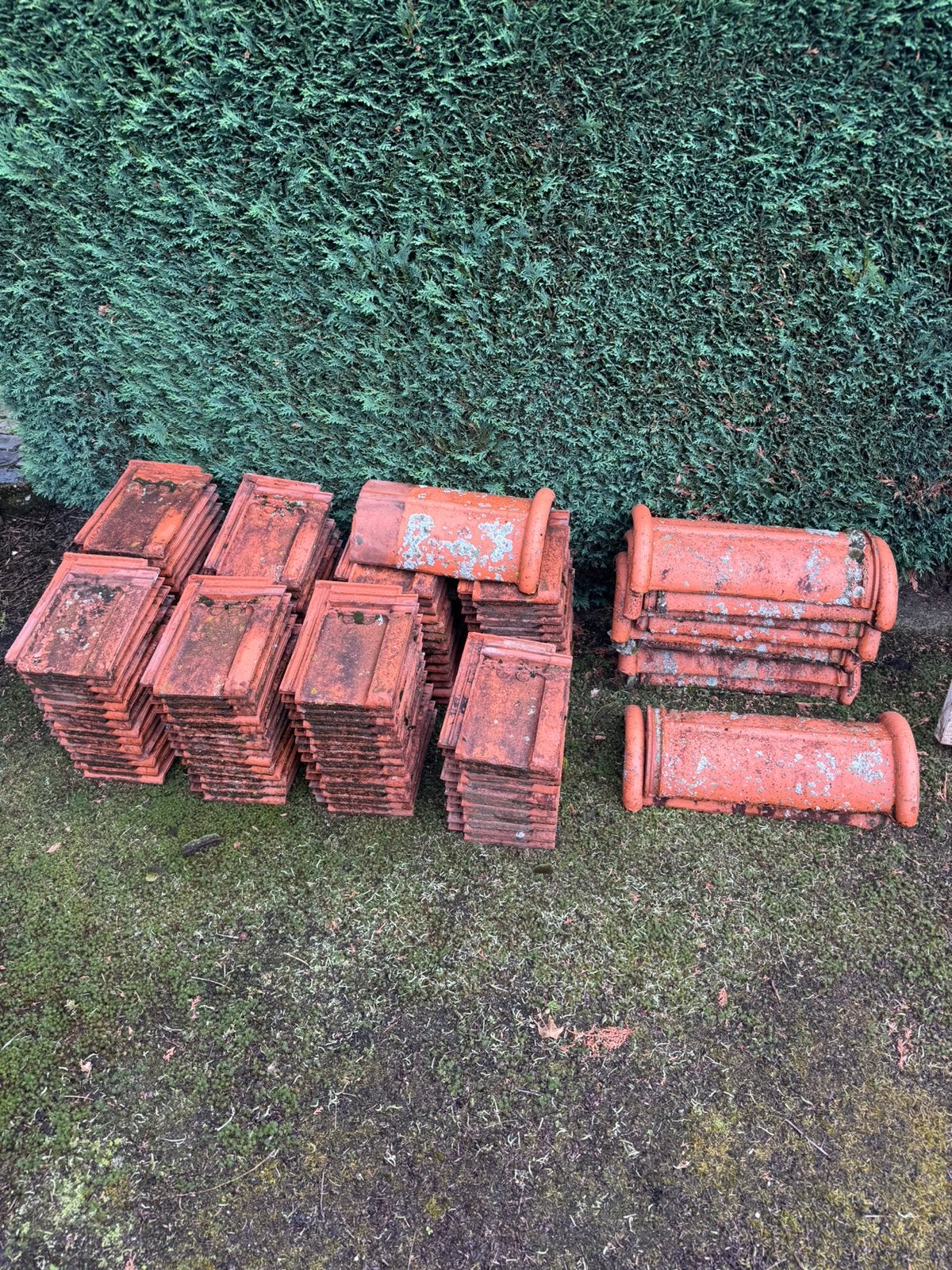 Dakpannen, Doe-het-zelf en Bouw, Dakpannen en Dakbedekking, Ophalen, Zo goed als nieuw, Dakpannen