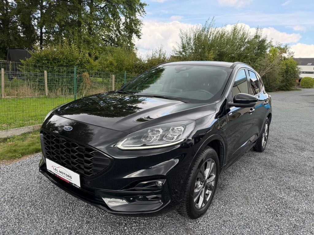 Ford Kuga FHEV 2.5 EcoBoost FWD ST-Line X*BTW WAGEN*, Auto's, Ford, Dealer onderhouden, 4 cilinders, Zwart, Bedrijf