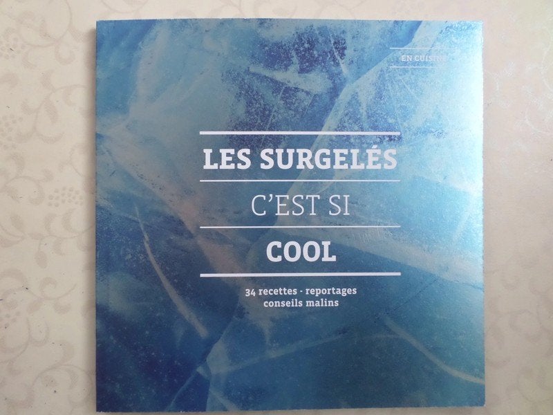 Les surgelés c'est si cool 34 recettes reportages conseils, Livres, Enlèvement ou Envoi, Comme neuf, Autres types, Cuisine saine