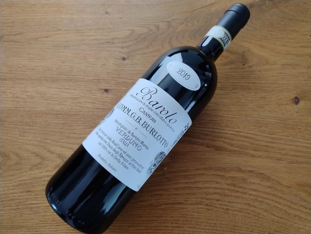 Burlotto Barolo Cannubi 2019/2021, Monvigliero 2021, Ophalen, Nieuw, Italië, Rode wijn