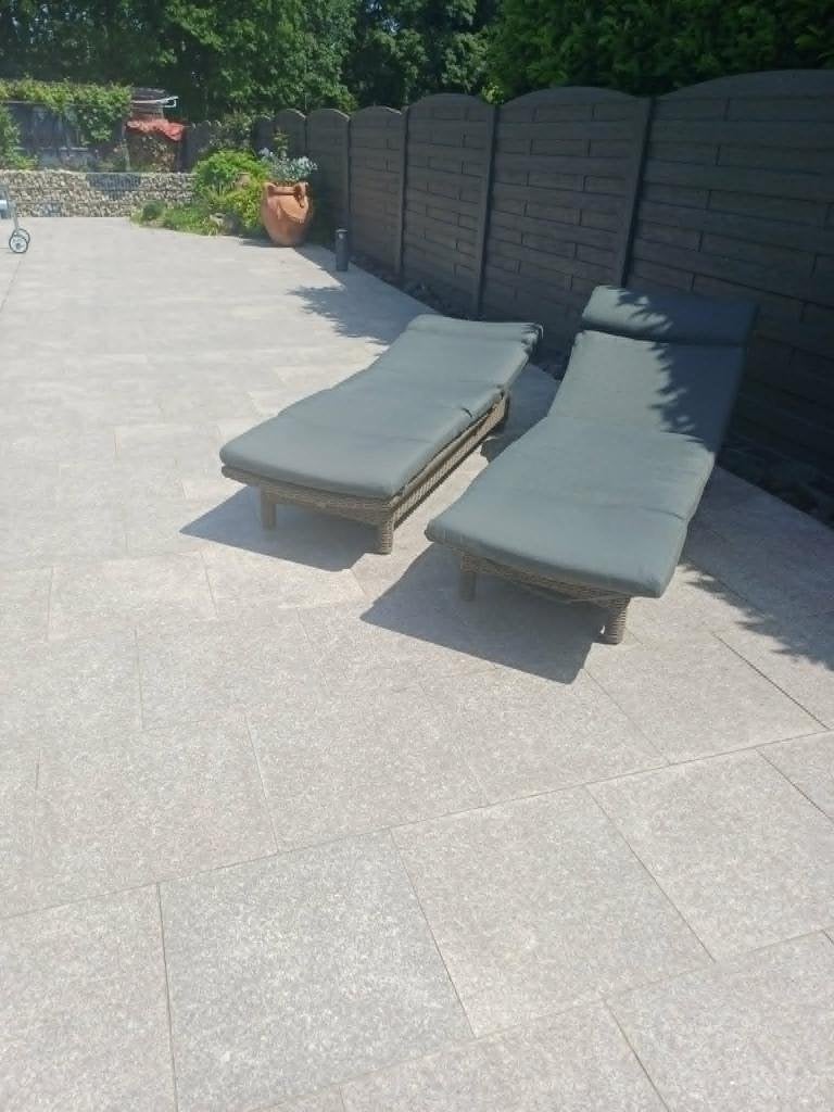 ligbedden met kussens merk 4 seasens, Tuin en Terras, Ophalen, Zo goed als nieuw, Verstelbaar
