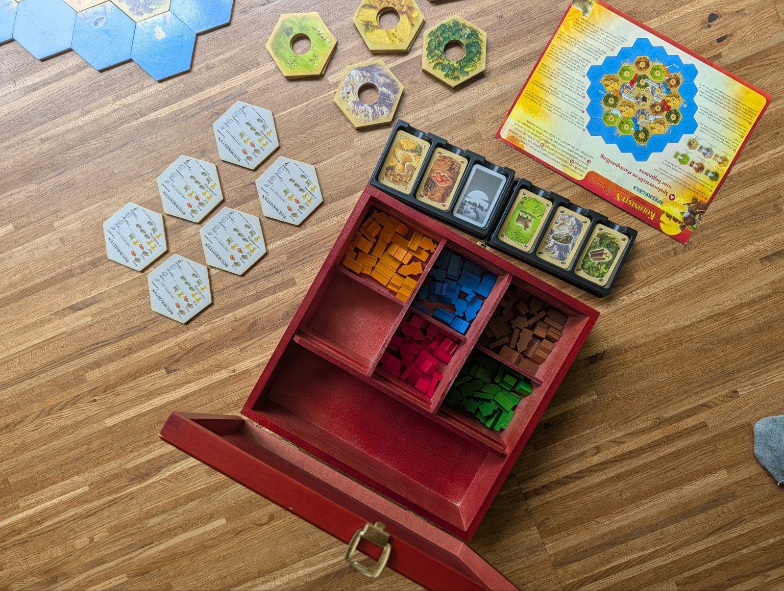 Luxe editie Kolonisten van Catan, Hobby en Vrije tijd, Gezelschapsspellen | Bordspellen, Ophalen