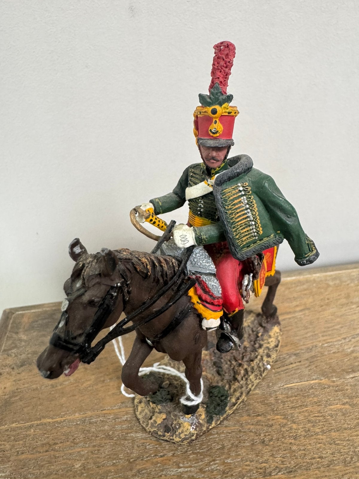 Soldaat op paard - De Trumpeter, 5th Regiment of Hussars, Verzamelen, Ophalen, Overige soorten, Miniatuur of Beeldje