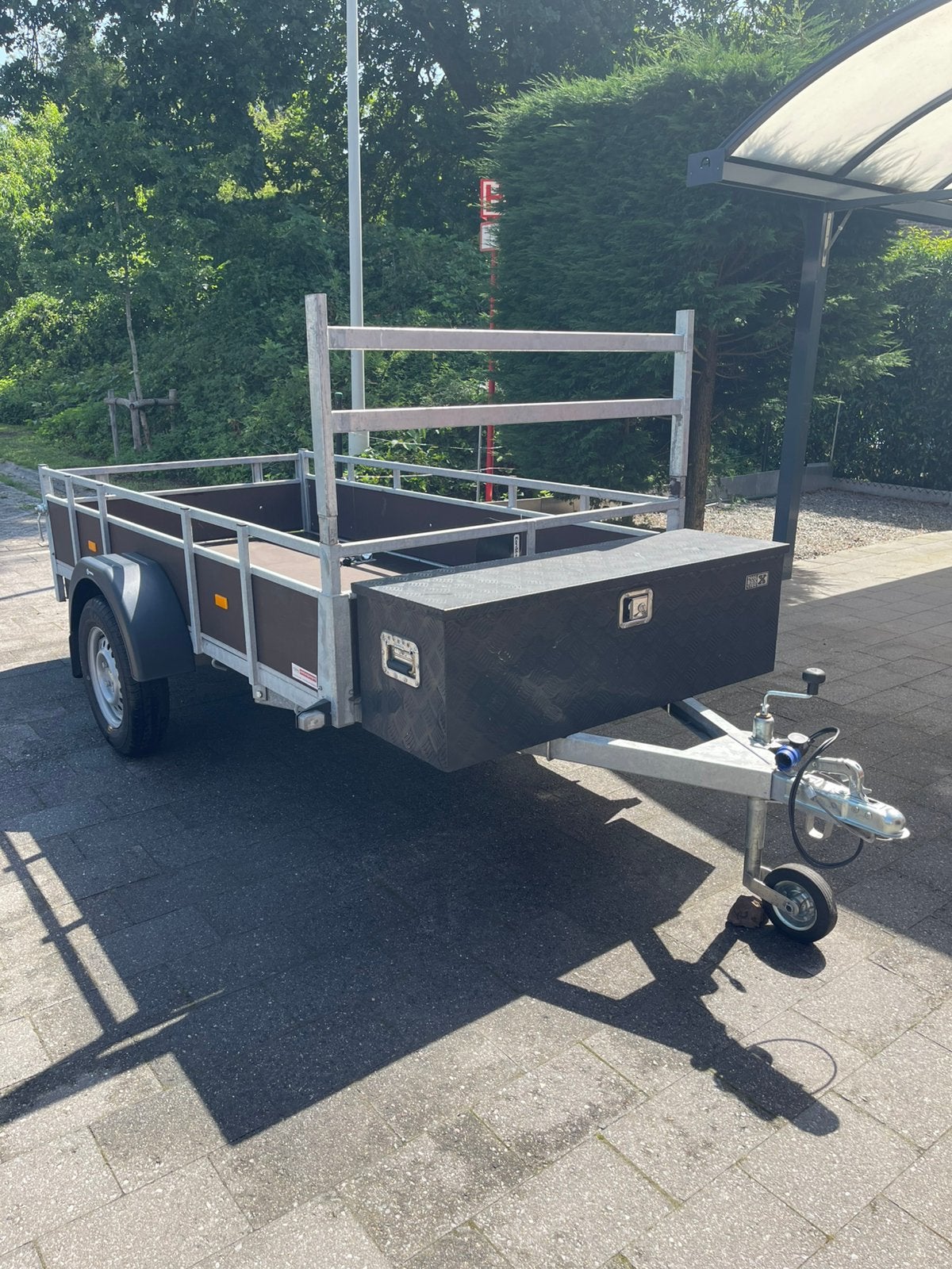 Perfecte (motor)aanhangwagen 750kg, voor dubbel gebruik, Auto diversen, Ophalen, Zo goed als nieuw