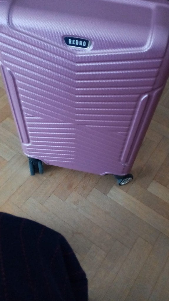 koffer, Plastique dur, Comme neuf, Enlèvement, 45 à 55 cm