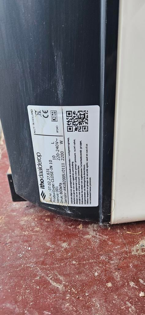 Elektrische boiler, Doe-het-zelf en Bouw, Ophalen