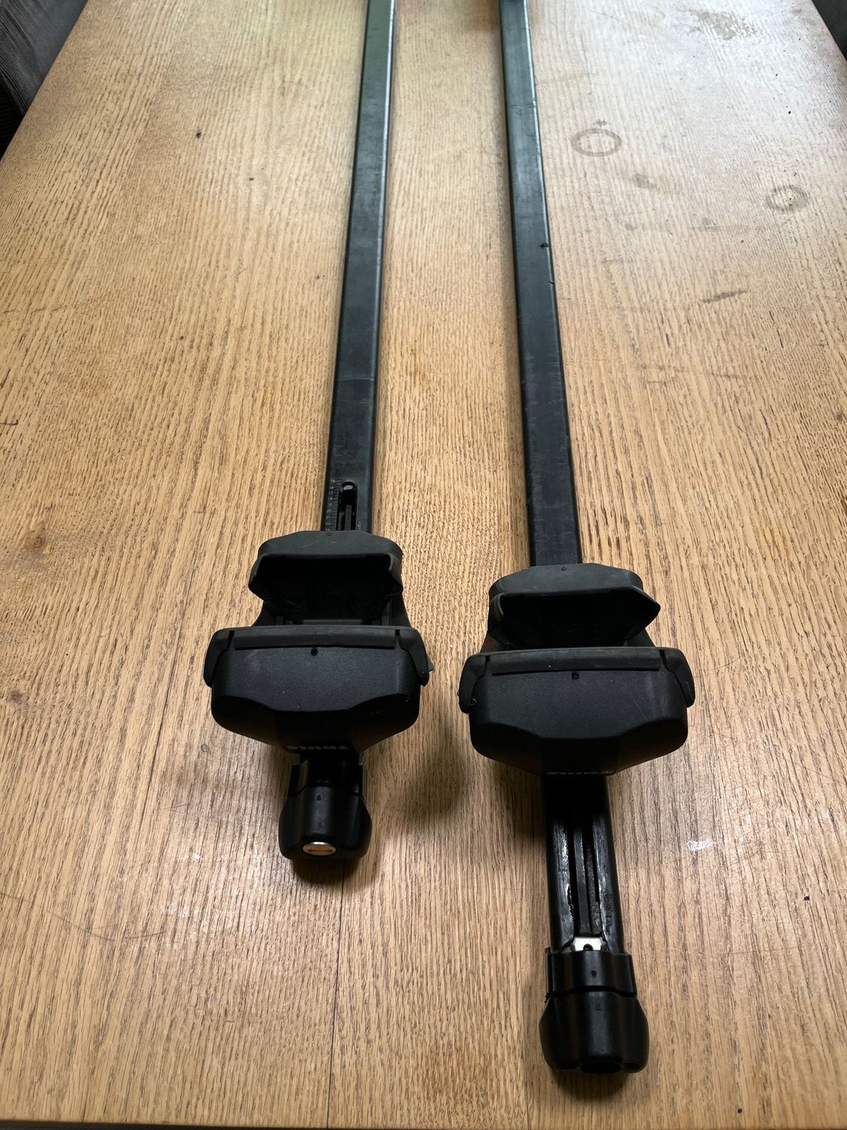 Thule dakdragers incl. Rapid System 753 voetenset + sleutel, Enlèvement, Utilisé