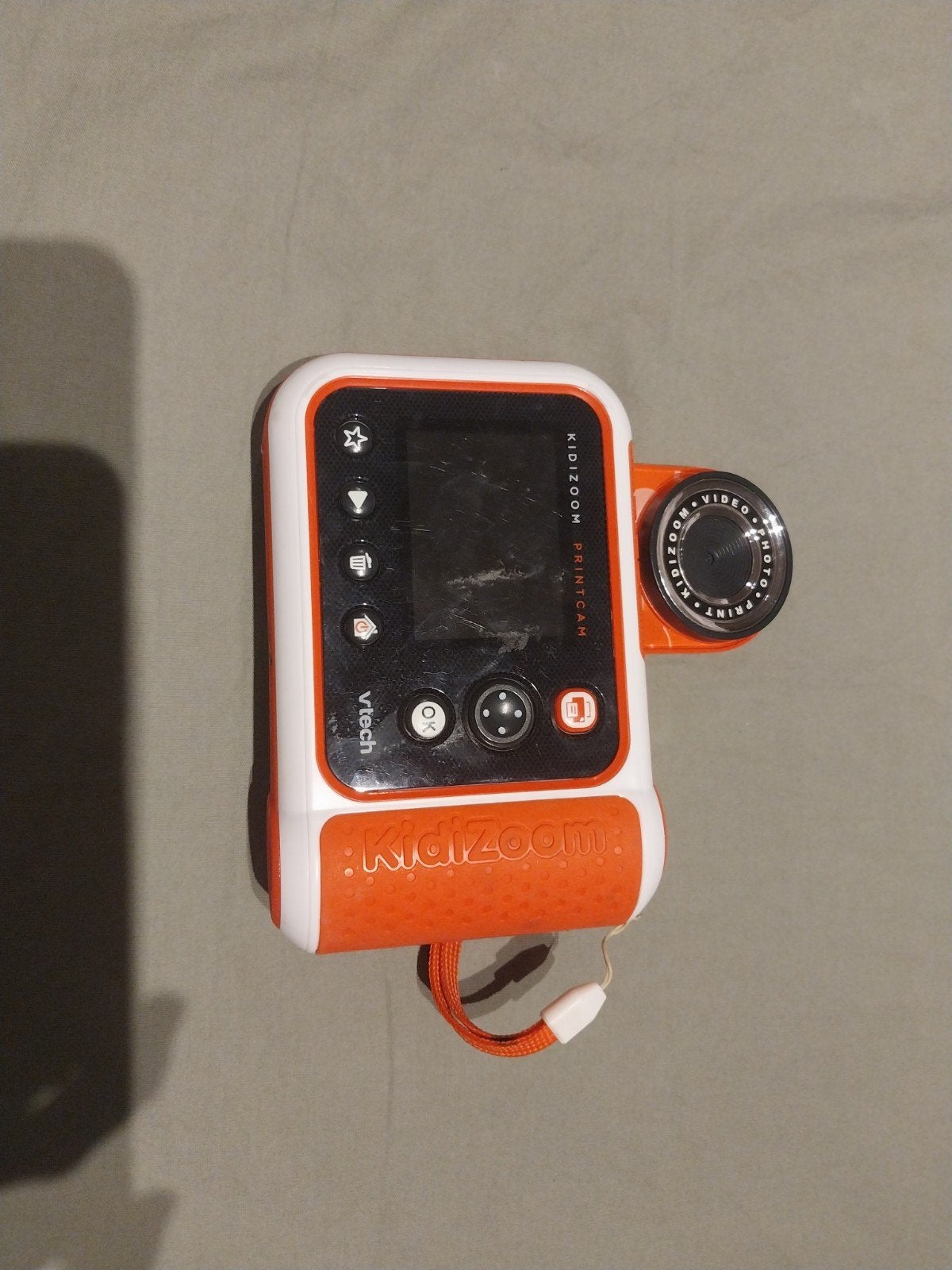 VTech KidiZoom PrintCam (Direct Foto's Printen) kleur rood, Ophalen of Verzenden, Zo goed als nieuw