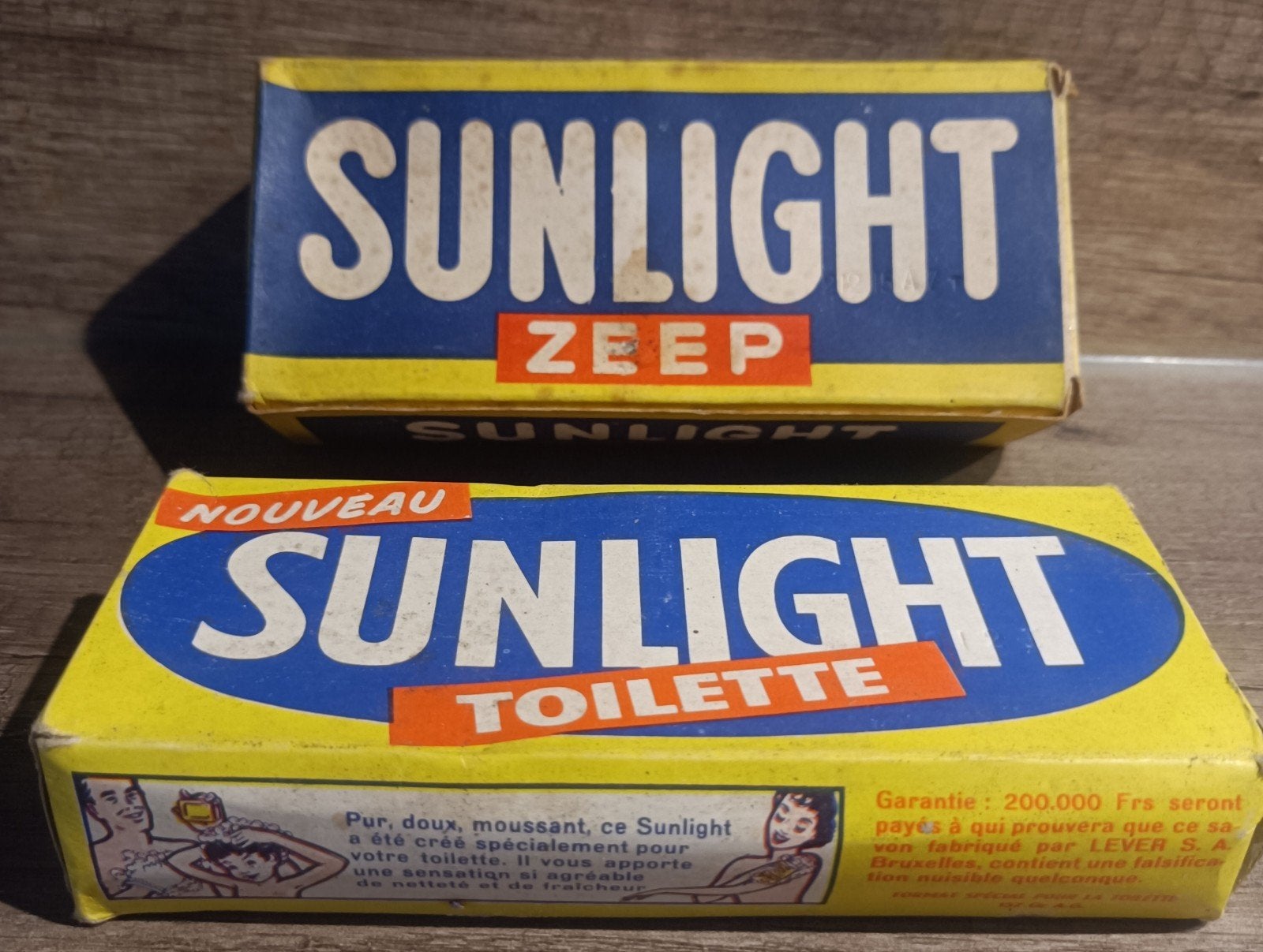 savon sunlight long, Verzamelen, Ophalen of Verzenden, Verpakking