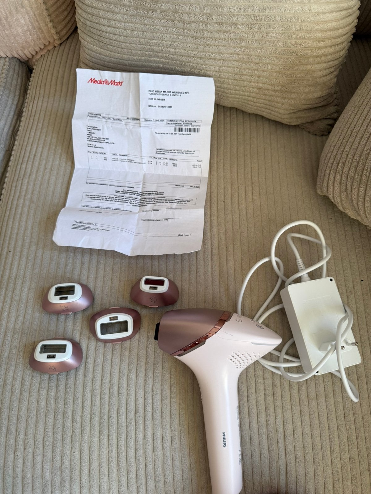 Épilateur Philips Lumea, Electroménager, Enlèvement, Comme neuf