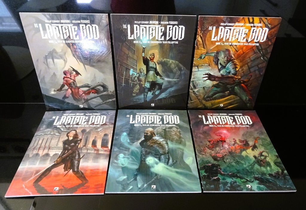 De laatste God 1 t/m 6 - complete reeks in nieuwstaat, Boeken, Ophalen of Verzenden