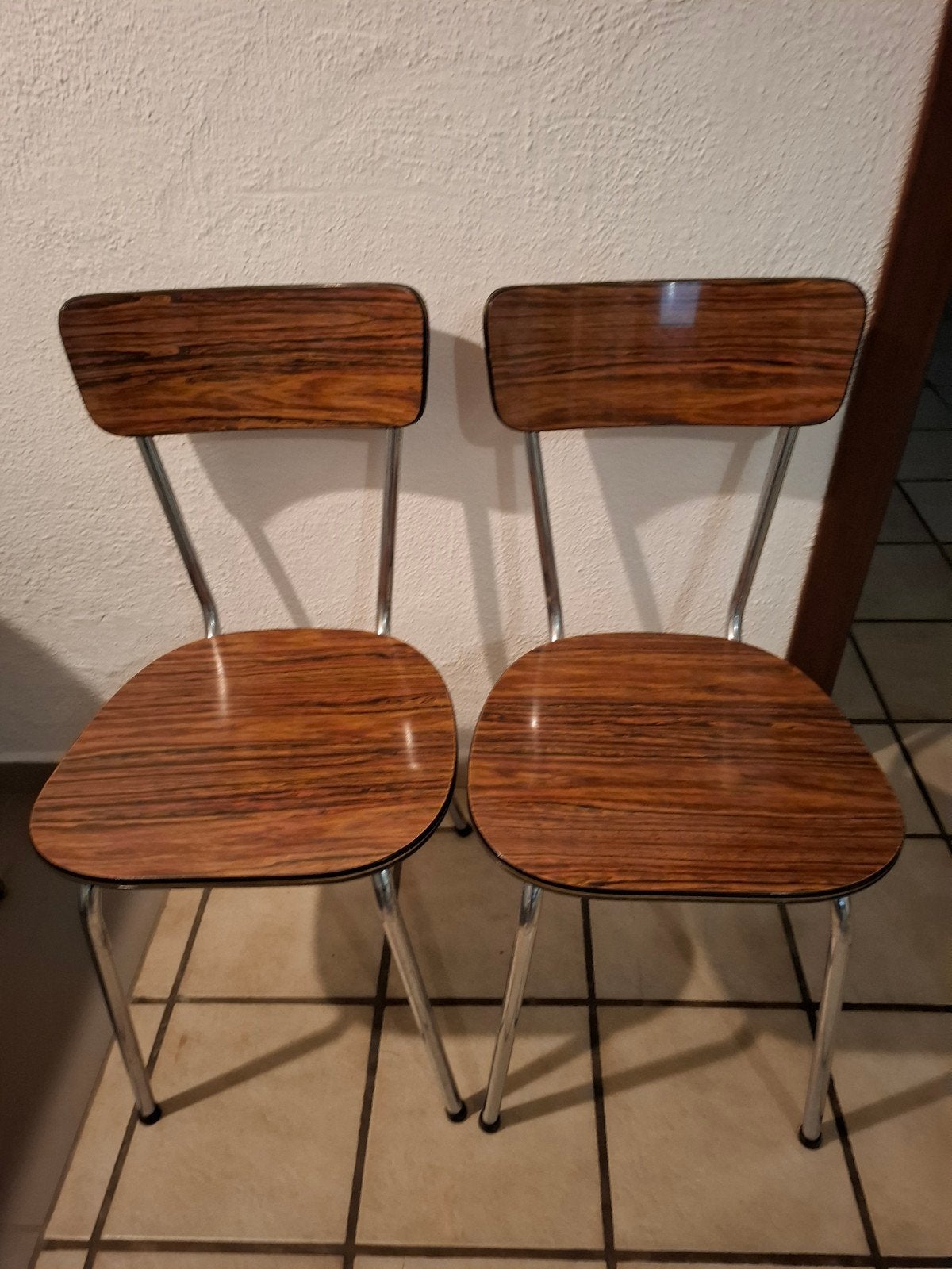 Vintage stoelen 4 stuks, Enlèvement ou Envoi