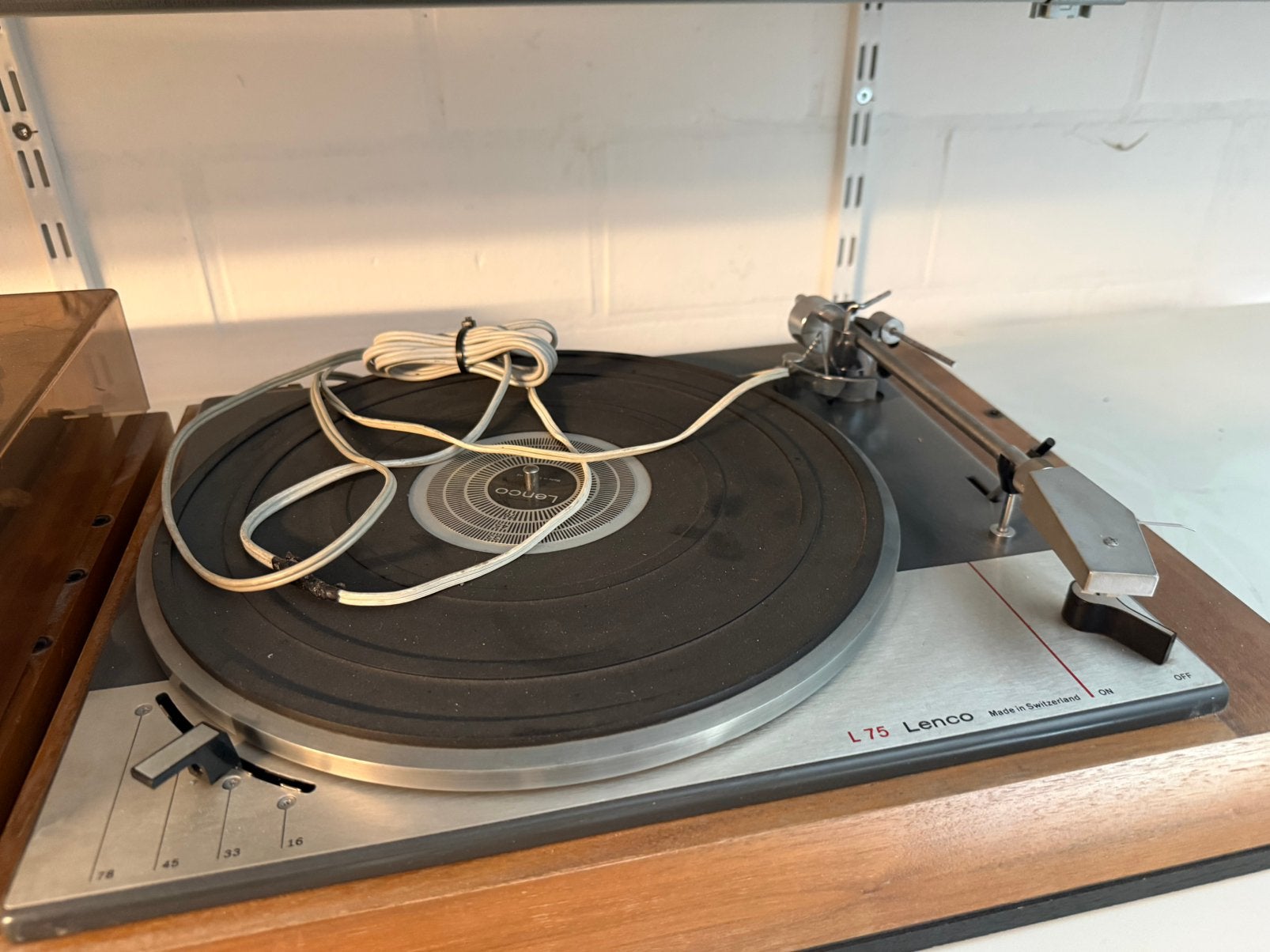 2 x Lenco L75, Audio, Tv en Foto, Platenspelers, Ophalen, Zo goed als nieuw
