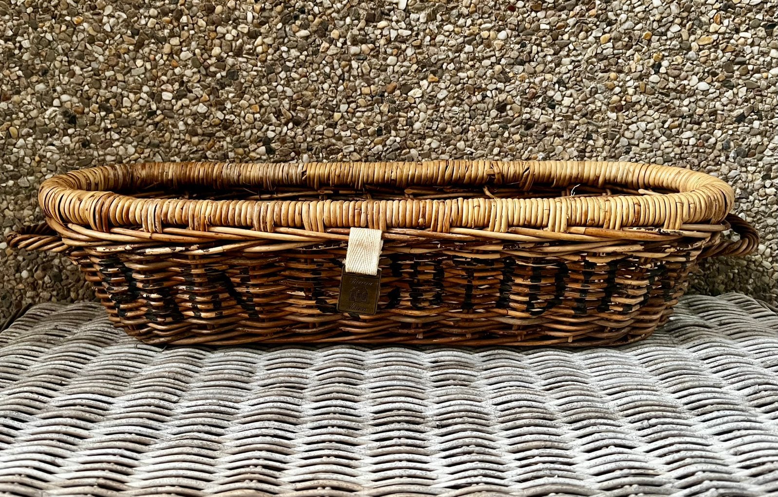 Broodmand Pain Pain Quotidien Rivièra Maison rustic rattan, Overige typen, Ophalen of Verzenden, Zo goed als nieuw, Riet