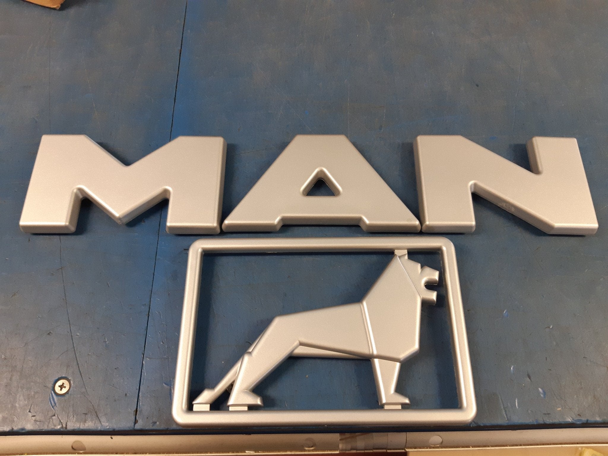 Embleem/ Letter, Gebruikt, MAN, Carrosserie en Plaatwerk