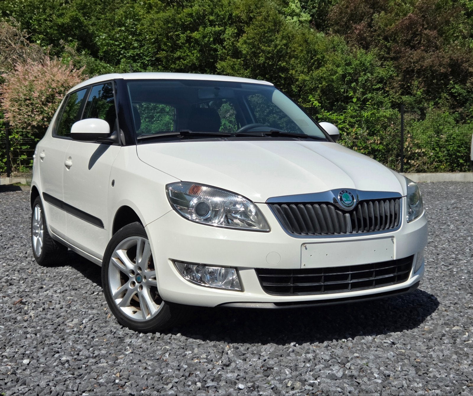 Skoda Fabia 1.2TDI Euro 5 150.000KM zeer schoon, Auto's, Euro 5, Stof, Wit, 99 g/km