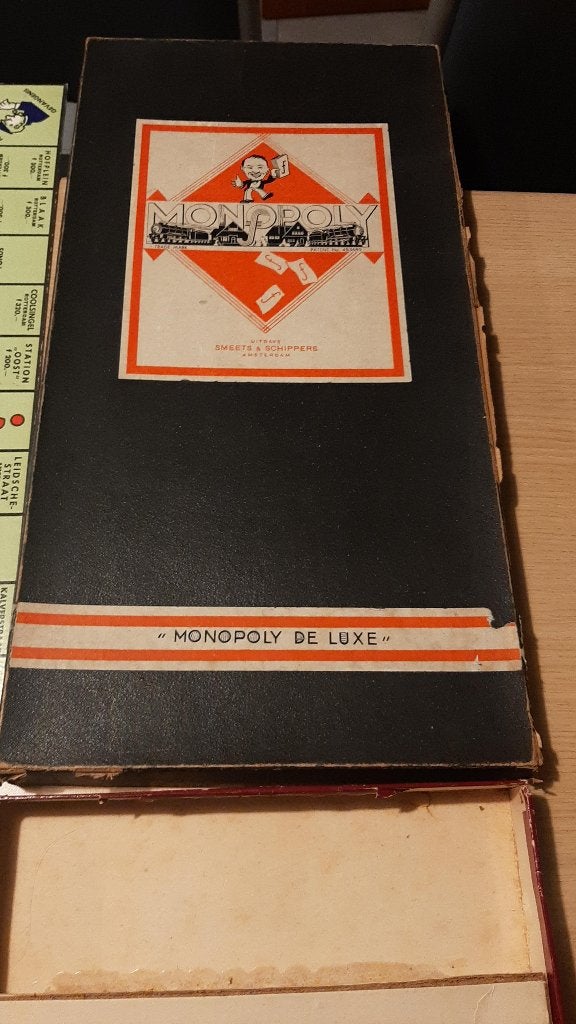 Vintage monopoly Nederlandse editie, 1 ou 2 joueurs, Enlèvement ou Envoi, Utilisé, Smeets & schippers Amsterdam