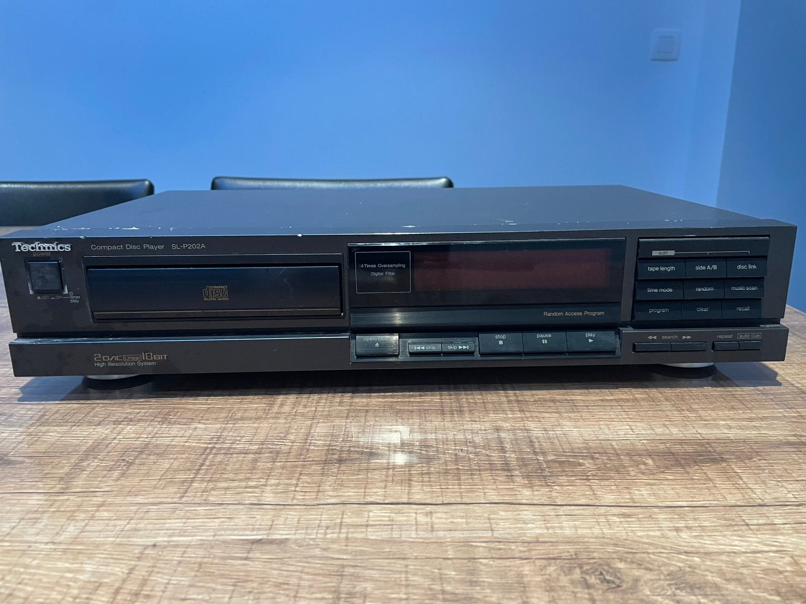 cd speler - Technics SL-P202A -, TV, Hi-fi & Vidéo, Lecteurs CD, Enlèvement ou Envoi, Utilisé, Technics