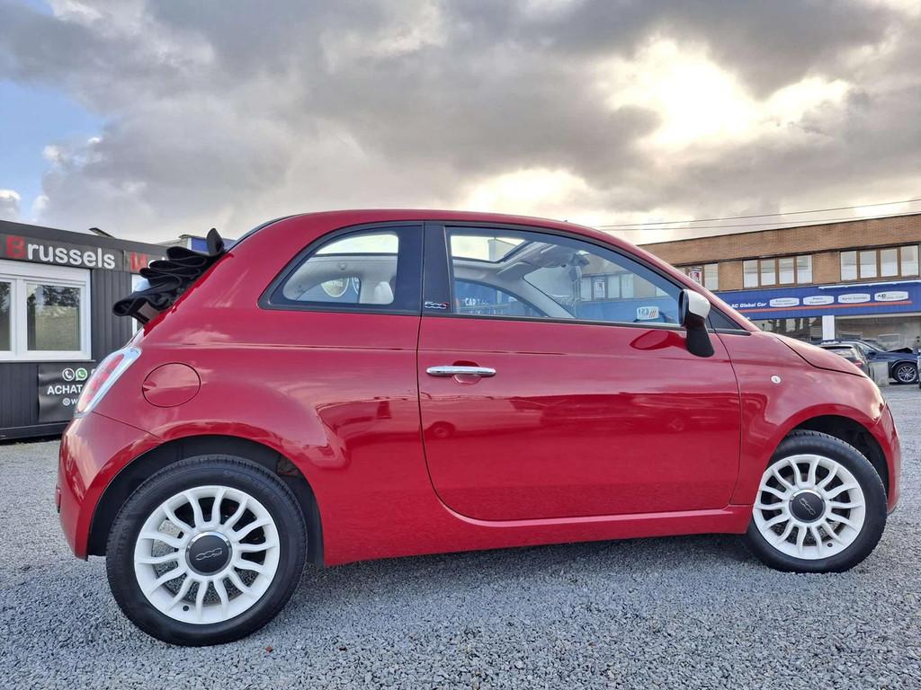 Fiat 500 cabriolet ( toit ouvrant defectueux), Autos, Achat, Euro 6, Entreprise, Boîte manuelle