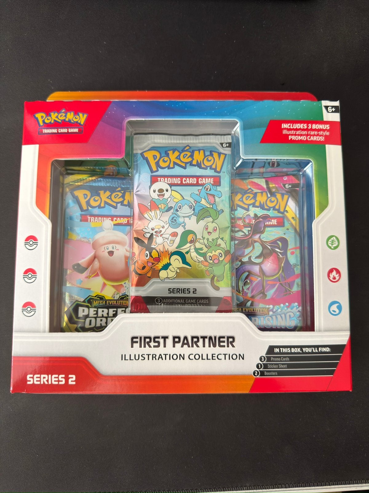Pokémon First Partner Illustration Collection Series 2, Ophalen of Verzenden, Nieuw, Foil